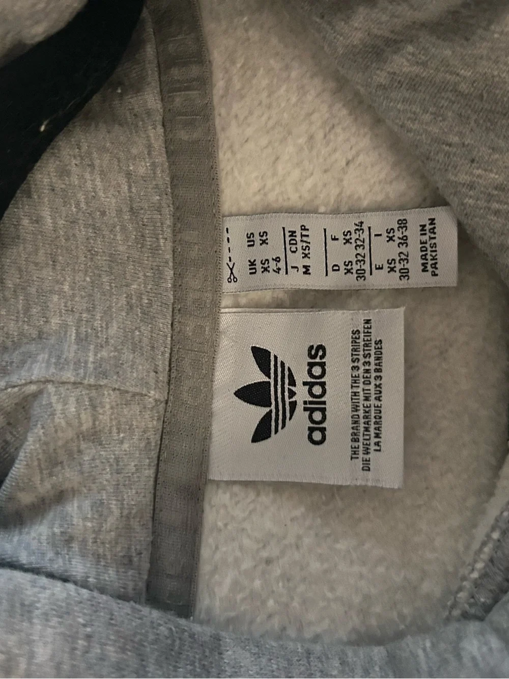 Adidas gray hoodie - Picture 3 of 3